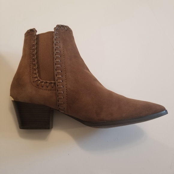 MICHAEL Michael Kors Broderick Suede Braided Boot - Picture 3 of 5